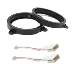 6.5" Rear Door Speaker Adapter W/ Harness Subaru Outback Impreza Forester. Fixed Price $16.99.