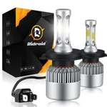Ridroid H4 9003 Led Headlight Bulbs Conversion Kit High Low Beam 6000K White 2X. Fixed Price $14.98.