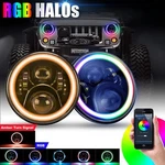 2PCS 7'' Rgb Halo Led Headlights Drl Combo Kit For Vw Beetle 1950-1979. Fixed Price $67.99.