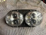 1998-2013 Harley-davidson Road Glide Led Headlight Assembly. Fixed Price $150.00.