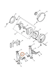 Triumph T2700459 - Right Hand Headlight Mounting Bracket. Fixed Price $70.04.