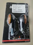 Bikemaster Mini Stalk Turn Signal Oval Black/amber 266016 - New. Fixed Price $21.99.