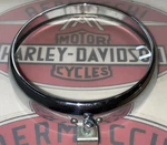 Harley Aermacchi Sprint C, Rapido Ml Nos Headlight Bezel /ring 67711-61P. Fixed Price $64.99.