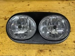 Harley Roadglide Headlight Assembly 1998-09 Fltr Bulbs Bezel Trim Ring Oem. Fixed Price $85.50.
