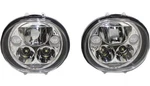 Custom Dynamics CDTB-575OV-C Trubeam Led Headlamps And Passing Kit Chrome. Fixed Price $796.75.