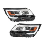 Labwork Right+left Headlights Ford Explorer 2016-2018 Halogen Led Drl Chrome. Fixed Price $248.37.