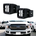 3-INCH 2X2 Led Pod Lights W/ Foglight Opening Mount/wire Ford F150 F250 F350. Fixed Price $57.09.