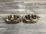 2005-2006 ZX6R ZX636 Kawasaki Ninja Front Left Right Brake Calipers Gold Oem. Fixed Price $124.99.