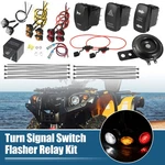 Universal Street Legal Kit Atv Turn Signal Led Light Rocker Switch Pack Of 3. Fixed Price $28.33.