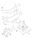 Harley Davidson Headlamp Surround Trim 67959-01. Fixed Price $26.88.