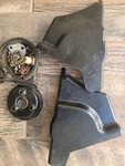 Porsche 914 Lh & Rh Headlight Motor Covers With Boots Bolts Free Shipping. Fixed Price $64.99.