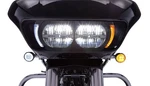Ciro Fang Headlight Bezels Black 2015-2024 Fltr Road Glide 45251. Fixed Price $146.46.