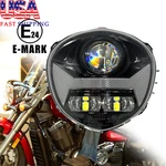 Led Headlight Assembly For Yamaha XVS1300A XVS1300CT V-star 2007-2016. Fixed Price $168.00.