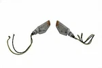 Evil Eye Marker Lamp Set With Clear Lens For Harley Davidson By V-twin. Fixed Price $68.29.