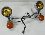 Harley-davidson 1999 Road King Passing Turn Fog Lamp Light Bar Chrome. Fixed Price $149.00.