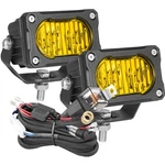 Pair 3" S1 Led Amber Wide Cornering Fog Pods Lights Flood Cube Lamp W/wiring. Fixed Price $43.98.