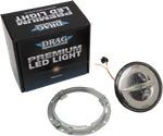Drag Specialties Chrome 7" Front Led Headlight For 84-13 Harley Touring Flhx. Fixed Price $317.95.