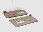 2002-2006 Honda Cr-v Driver Lh Passenger Sun Visor Brown/light Saddle Set Oem. Fixed Price $99.99.