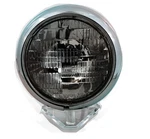 Harley Headlight Aftermarket 7" Chrome 49-84 Flh Replaces Oem 67701-49. Fixed Price $67.95.