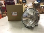 V-twin 6-1/2" Harley-davidson Round Spring Fork Headlamp Black 6V Bulb 49-0921. Fixed Price $89.95.