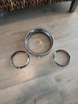 7" Headlight 4.5 Passing Trim Bezel Visor Fit For Harley Touring 94+. Fixed Price $40.00.