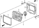 Genuine Honda Ring L Setting 33153-SB0-671. Fixed Price $5.13.