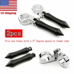 Highway 1.5" Foot Pegs Clamps Mount Kit For Harley Touring Engine Guard Bars. Fixed Price $60.88.