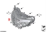 Genuine Bmw K52 0L03 Led Headlight 63128395624. Fixed Price $2188.13.