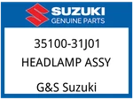 Suzuki Oem Part 35100-31J01 Headlamp Assy. Fixed Price $503.83.