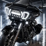 Eagle Lights Led Projection Headlight W/ Vent Insert For 2015+ Road Glide. Fixed Price $749.99.