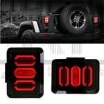 Smoke Avenger Led Tail Light With Turn Signal For 2007-2018 Jeep Wrangler Jku. Fixed Price $280.99.