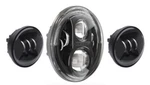 Jw Speaker Led Harley Kit 4.5" 6045 Fog Lights 7" EVOLUTION2 Headlight Black. Fixed Price $699.00.