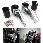 Smt- Billet Aluminum Headlight Fork Mounting Brackets Compatible With Chrome. Fixed Price $40.49.