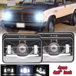 Pair 4X6" Headlights Hi/lo Sealed Beam Drl For Dodge Dakota 1987-1995 Truck. Fixed Price $70.99.