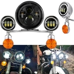 7" Led Headlight Passing For Kawasaki Vulcan Vn Classic Nomad Drifter 1500. Fixed Price $195.99.