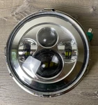 Lectric Lighting Co 7" Led Headlight W/ Mount Adapter Chrome Harley Touring. Fixed Price $74.99.