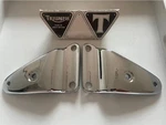 Triumph Thunderbird 900 Chrome Headlight/indicator Brackets Legend/adventurer. Fixed Price $380.18.