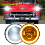 7'' Round Led Headlights 1953-1957 Chevrolet Bel AIR/150/210 Impala Ford. Fixed Price $59.99.