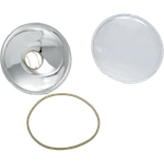 Drag Specialties 6-1/2" H/l Glass Only F/ 255338 (ea) 2001-0055. Fixed Price $22.99.