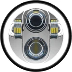 Pathfinder - HD5MCH 3/4" Led Headlight With Full Halo Chrome. Fixed Price $104.45.