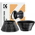 K&f Concept 18 Pcs Filter Adapter Set Lens Metal Stepping Rings Kit. Fixed Price $27.98.