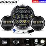 Dot 7" Led Headlight + 4.5" Passing Lights For Harley-davidson Touring Road King. Fixed Price $60.99.