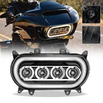 Rectangle Halo Brightest 160W Led Headlight For Road Glide 2015-2024 Motorcycle. Fixed Price $229.99.