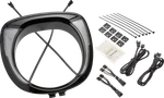 Ciro Headlight Bezel - Fang? Fits Chieftain Black 46206. Fixed Price $264.99.