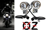 Chrome 20W Led Lights Spot Motorcycle Cruiser Fog Hid Passing Running White Xl. Fixed Price $79.99.