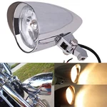 Chrome Bullet Headlight Assembly For Harley Sportster Xl Bobber Chopper Softail. Fixed Price $64.99.