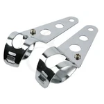 Motor 35MM-43MM Headlight Mount Brackets Fork Ear Harley Honda Kawasaki Us. Fixed Price $8.99.