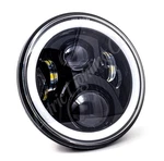 Letric Lighting Co. 7" Led Headlight W/full Halo Black LLC-ILHC-7DB. Fixed Price $133.99.