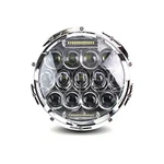 75W Beast 7" Led Projection Headlight + Drl 6000K 4000 Lm IP67 Hi/lo H4 H13. Fixed Price $69.97.