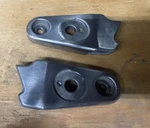 Honda CB650 Nighthawk Headlight Brackets 1983 1984 1985 61312 & 61313-ME5-000. Fixed Price $10.00.